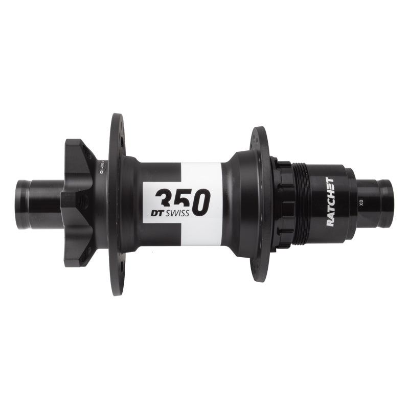 DT Swiss 350 Rear Hub - 12 x 142mm 6-Bolt XD Black 28H 36pt