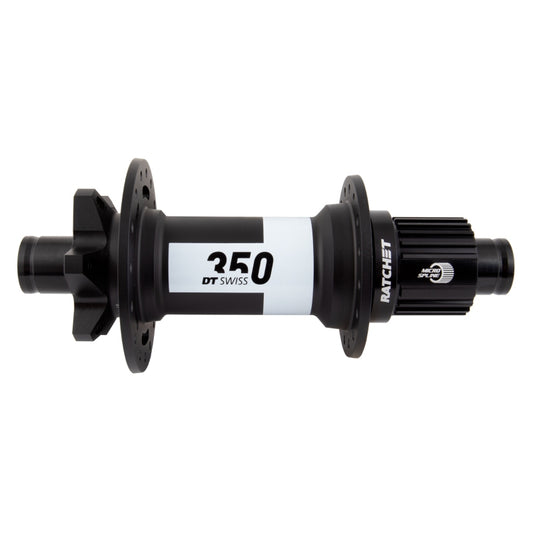 DT Swiss 350 Rear Hub - 12 x 157mm 6-Bolt Micro Spline Black 32H 36pt