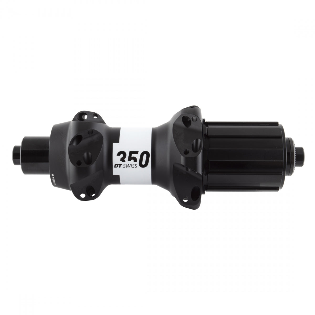 HUB RR DT 350 RD STRAIGHT PULL 24x130x5QR 11sCAS 36T RATCHET BK (N)