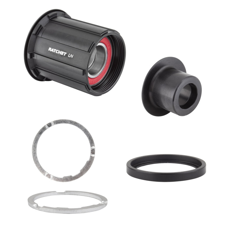 DT Swiss Ratchet LN Freehub Body - Shimano HG 11 MTN Standard Aluminum Sealed Bearing Kit w/ End Cap 12 x 142/148 mm