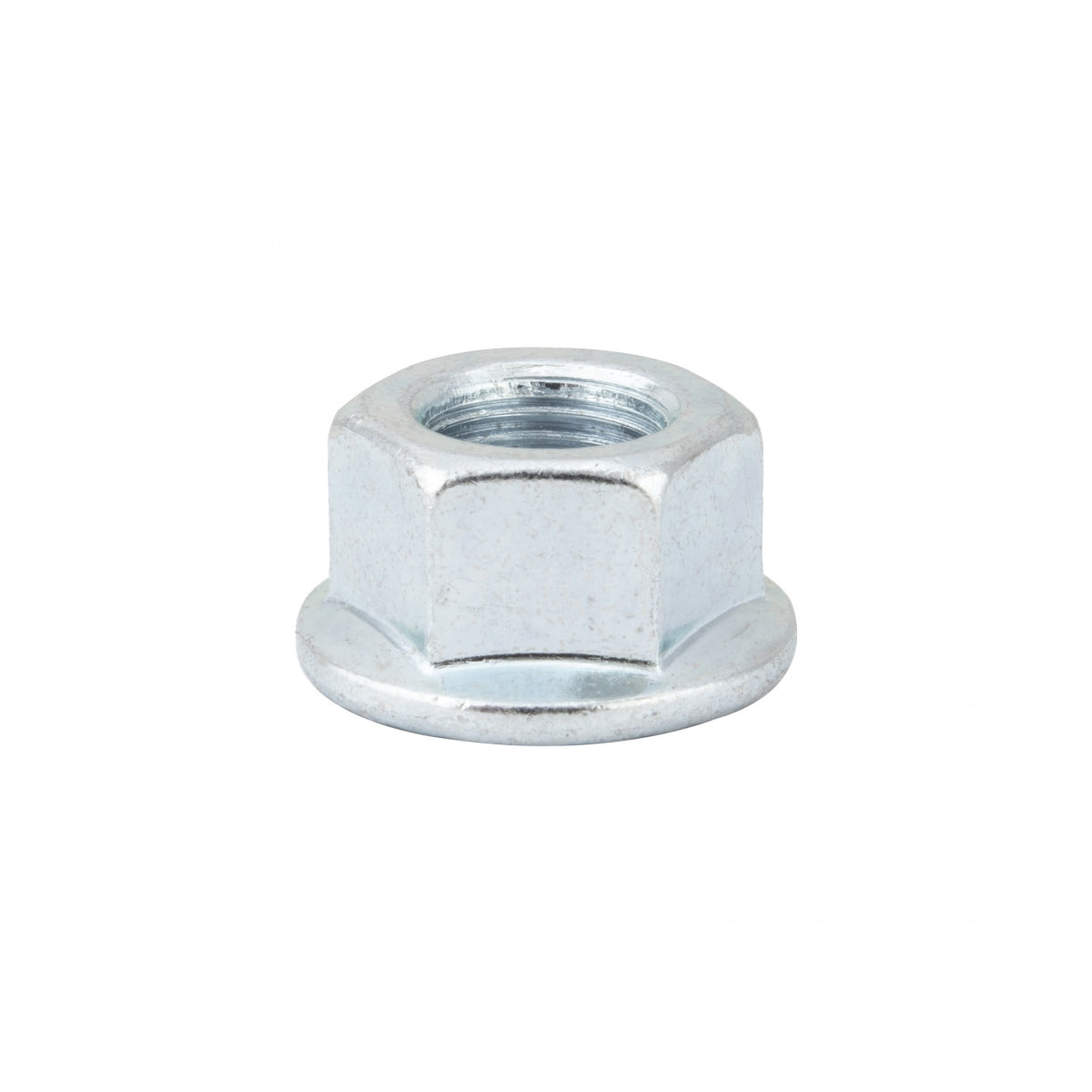 HUB AXLE NUT WM REAR 3/8x26 FLANGED IMP