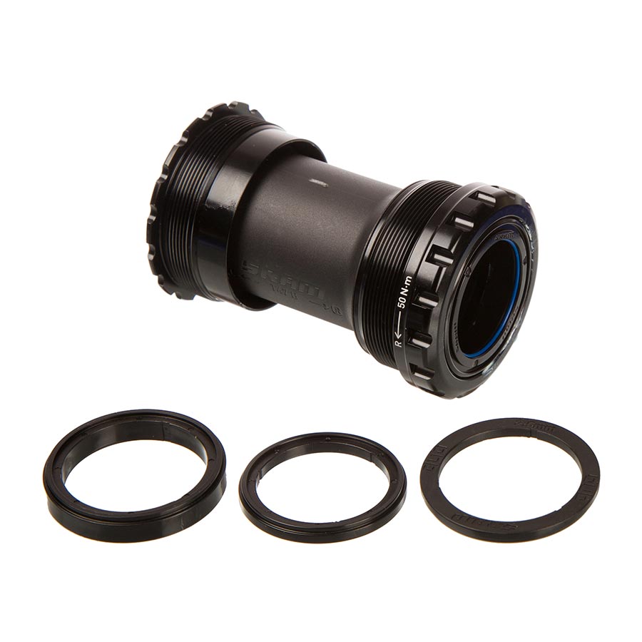 SRAM DUB T47 Bottom Bracket - T47 77mm Road and Road Wide Black