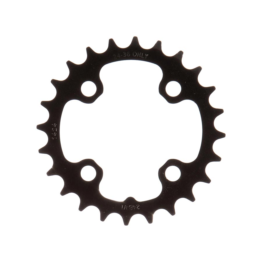 TruVativ Trushift 24T x 64mm Black Chainring Steel