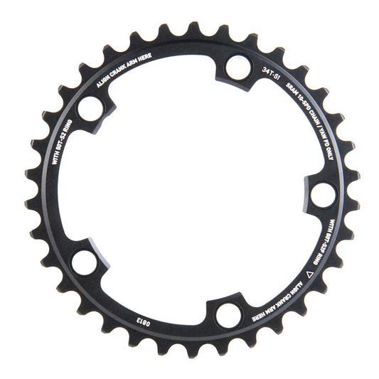 SRAM Red Yaw 34T 10-Speed 110mm Chainring Use with 50T