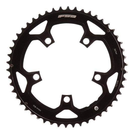 Full Speed Ahead Pro Road Chainring - 50t 110 BCD Aluminum N11 Black