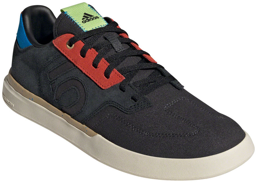 Five Ten Sleuth Flat Shoes - Men's Core Black/Carbon/Wonder White 10.5