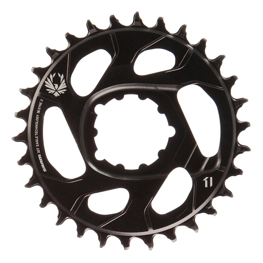 SRAM X-Sync 2 Eagle Direct Mount Chainring 30T -4mm Offset 5" 190mm Rear Hub Spacing Fat Bike Cranks