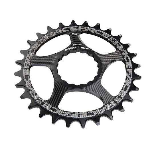 RaceFace Narrow Wide Chainring: Direct Mount CINCH 24t Black