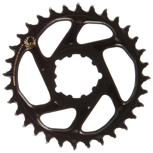 SRAM X-SYNC 2 SL 3mm Chainring Teeth: 32 Speed: 11/12 BCD: Direct Mount Single Aluminum Gold