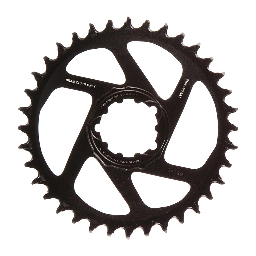 SRAM X-SYNC 2 SL 6mm Chainring Teeth: 36 Speed: 11/12 BCD: Direct Mount Single Aluminum Black