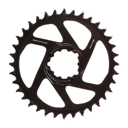 SRAM X-SYNC 2 SL 6mm Chainring Teeth: 36 Speed: 11/12 BCD: Direct Mount Single Aluminum Black