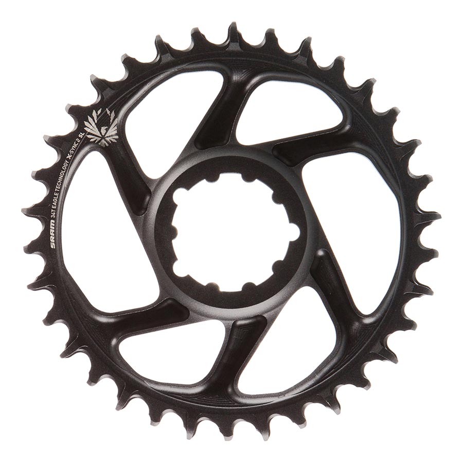 SRAM X-SYNC 2 SL XX1 Eagle Lunar Grey 6mm Chainring Teeth: 34 Speed: 12 BCD: Direct Mount Single Alloy Grey