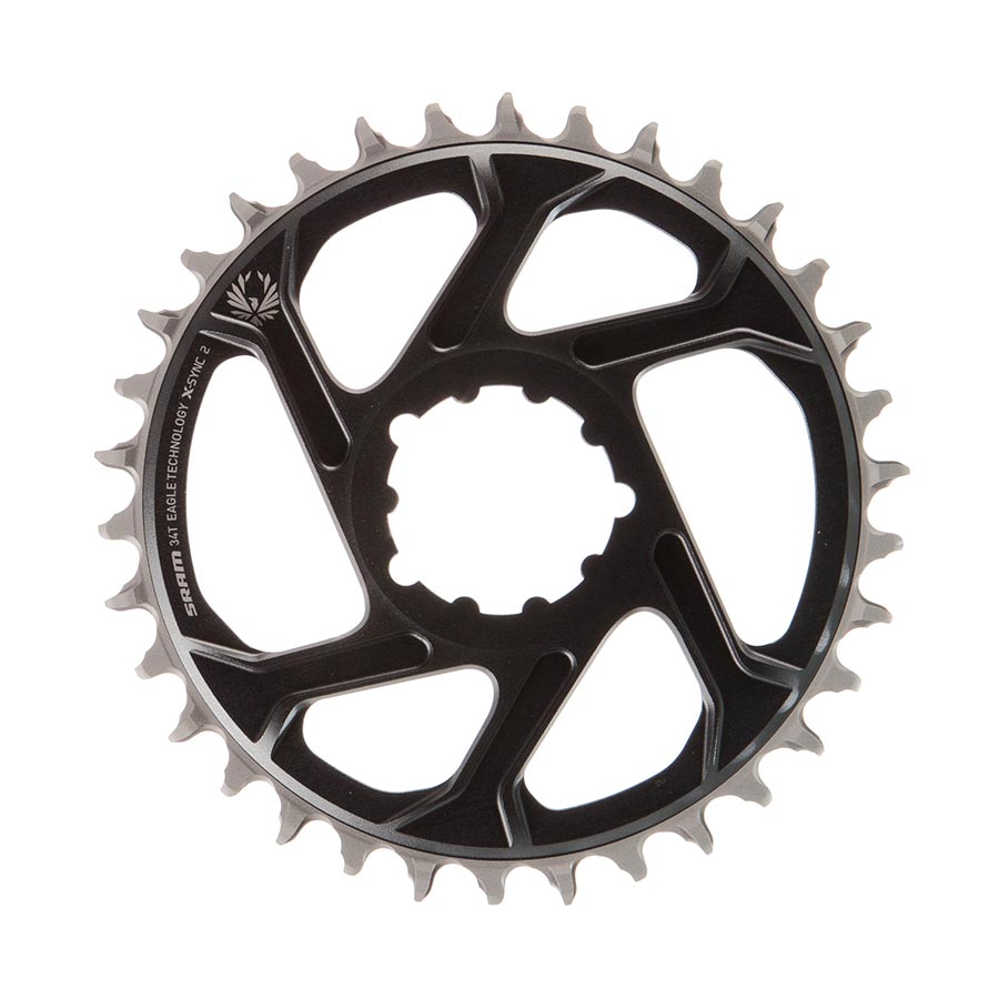 SRAM Eagle X-SYNC 2 Direct Mount Chainring - 34t Direct Mount 3mm Offset For Boost Lunar/Polar Grey