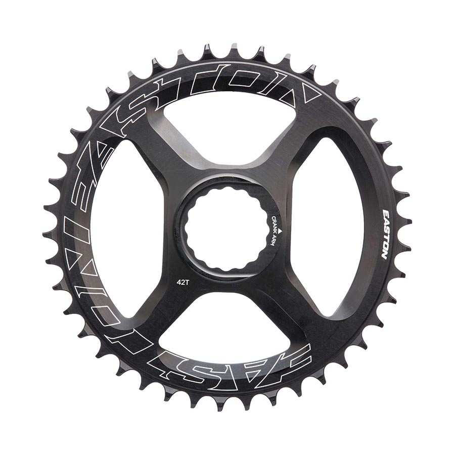 Easton Direct Mount CINCH Chainring - 42t 12-Speed For Flattop Chains Black