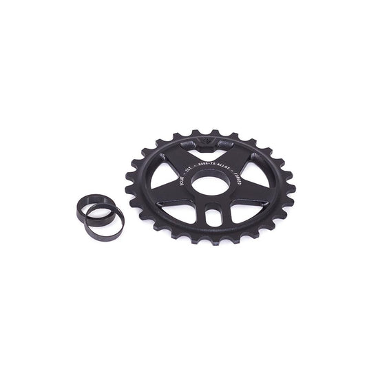 Eclat Onyx Chainring Teeth: 25 6061 Aluminum Black