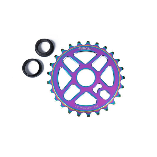 Salt Pro Chainring Teeth: 25 6061-T6 Aluminum Multicolor