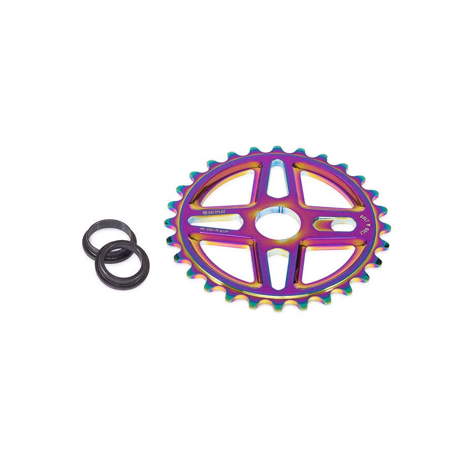 Salt Plus Center Chainring Teeth: 25 6061-T6 Aluminum Multicolor