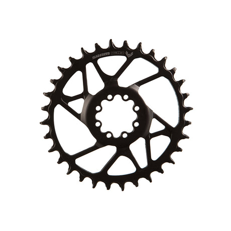SRAM, S1000 Steel 8 Bolt, Chainring, Teeth: 30, Speed: 12, BCD: Direct Mount, Bolts: 8, Steel, Black