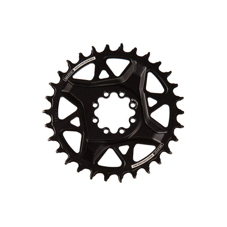 SRAM, S1000 Aluminum 8 Bolt, Chainring, Teeth: 30, Speed: 12, BCD: Direct Mount, Bolts: 8, Aluminum, Black