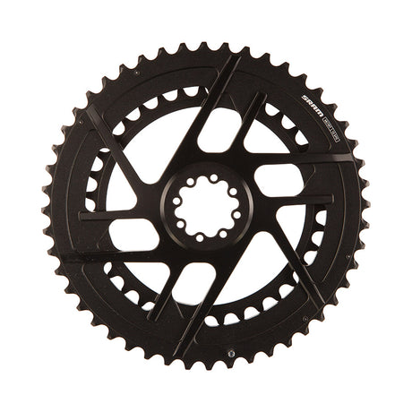 SRAM, Rival E1 2x Direct Mount, Chainring, Teeth: 46/33, Speed: 12, BCD: Direct Mount SRAM 8 Bolt, Black