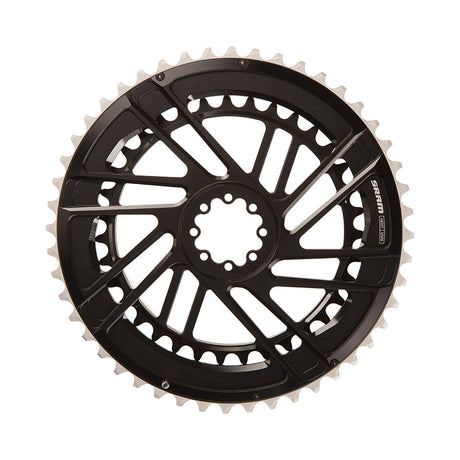 SRAM, Force E1 2x Direct Mount, Chainring, Teeth: 46/33, Speed: 12, BCD: Direct Mount SRAM 8 Bolt, Black