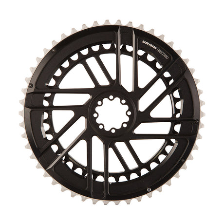 SRAM, Force E1 2x Direct Mount, Chainring, Teeth: 46/33, Speed: 12, BCD: Direct Mount SRAM 8 Bolt, Black