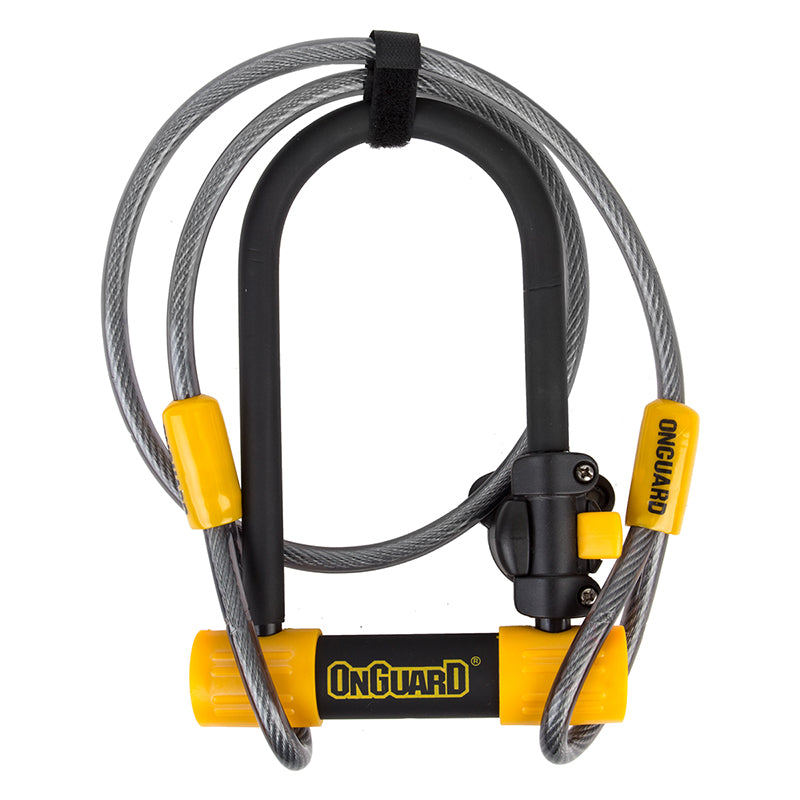 OnGuard Bulldog Medium DT 89mm x 175mm (3.5'' x 6.9'') w/ 10mm x 120 cm (10mm x 4') Cable