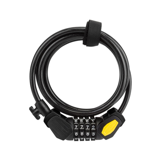 Sunlite Defender Combo Cable Lock 8mm 6`/183cm Combo Blk Included