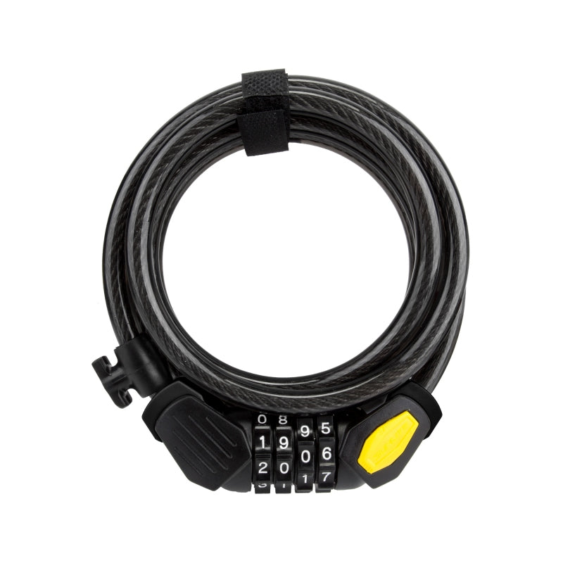 Sunlite Defender Combo Cable Lock 10mm 6`/183cm Combo Blk Included