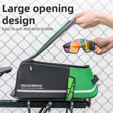 ROCKBROS Large Capacity Bike Carrier Bag - Waterproof, Multi-functional, 4L