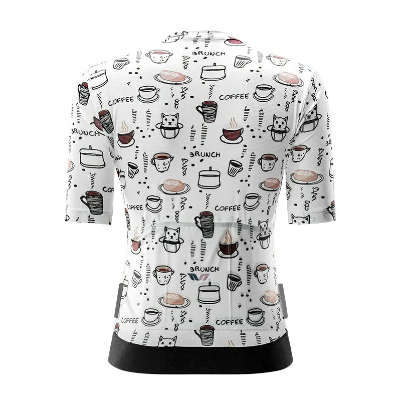 TVI ROCKBROS  Elements Print Female Cycling Top Short-Sleeved Jersey