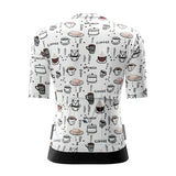 TVI ROCKBROS  Elements Print Female Cycling Top Short-Sleeved Jersey