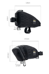 ROCKBROS Bicycle Combination Bags Set - Top Tube, Triangle, Saddle Bags