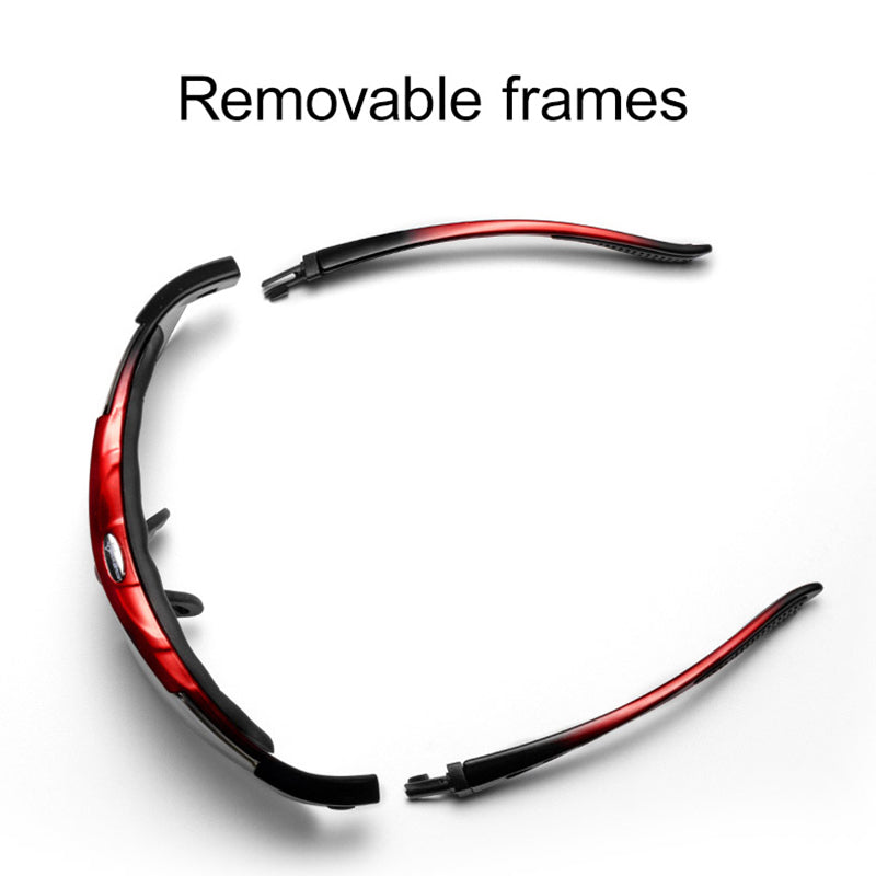 ROCKBROS Cycling Sunglasses Bicycle Photochromic Glasses Full Frame Eyewear