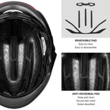 ROCKBROS Road Aero Bike Helmet for Adults TT Triathlon Helmet for Cycling