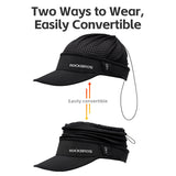 ROCKBROS Summer Sun Protection Cap with Cooling Ice Silk and Adjustable Design