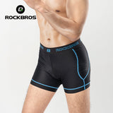 ROCKBROS Sports Men's Cycling Underwear Liner Shorts 3D Padded