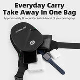 ROCKBROS Bike Cycling Bag Motorcycle Leggings Waist Bag Waterproof shoulder Walking bag crossbody backpack