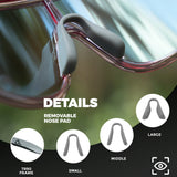 ROCKBROS Cycling Sunglasses Photochromic Polarized Sports Glasses UV400 Unisex
