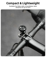 ROCKBROS Bike Computer Mount Out-Front Aluminum Integrated Bicycle Cycling Computer Mount