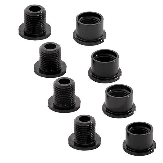 Easton M8 Alloy Chainring Bolts and Nuts 4-Pack