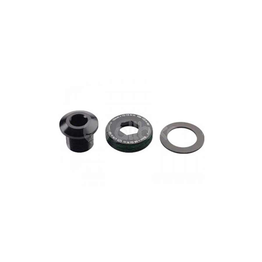 SRAM/ Truvativ DUB M18 Crank Bolt and M30 Self-Extracting Cap Black