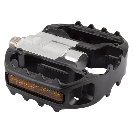Mks FD-7 Wide Folding 9/16` Cup & Cone Black Alloy 91x67mm 487g