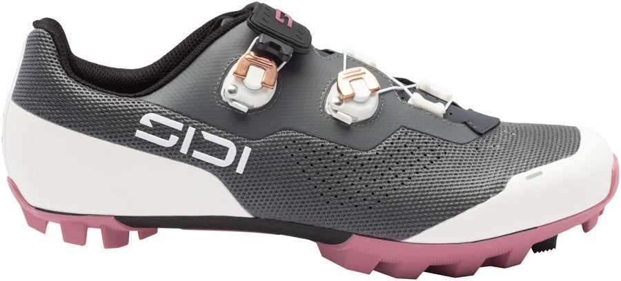 SIDI Dominator X XC Clipless Shoes - Women's Anthracite Ice White 42.5
