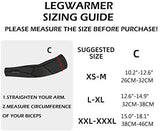 ROCKBROS Thermal Arm Sleeves Cycling Arm Warmers for Men Women Winter Arm Cover