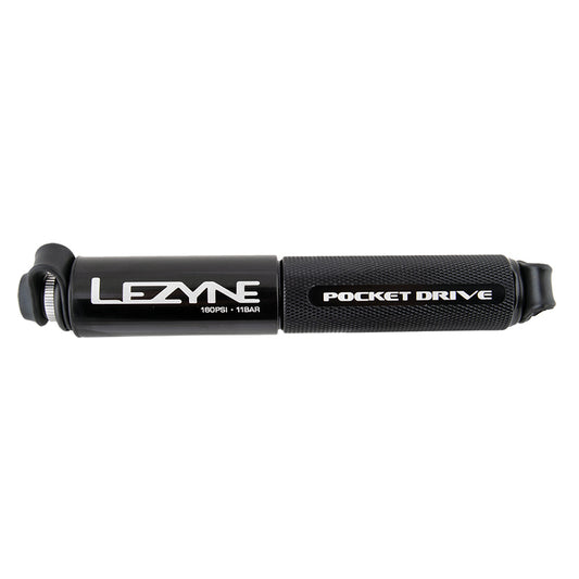 Lezyne Pocket Drive Frame Pump: Black