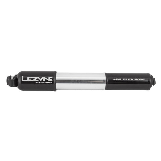 Lezyne ABS Alloy Drive Frame Pump Medium: Black/Polished Silver