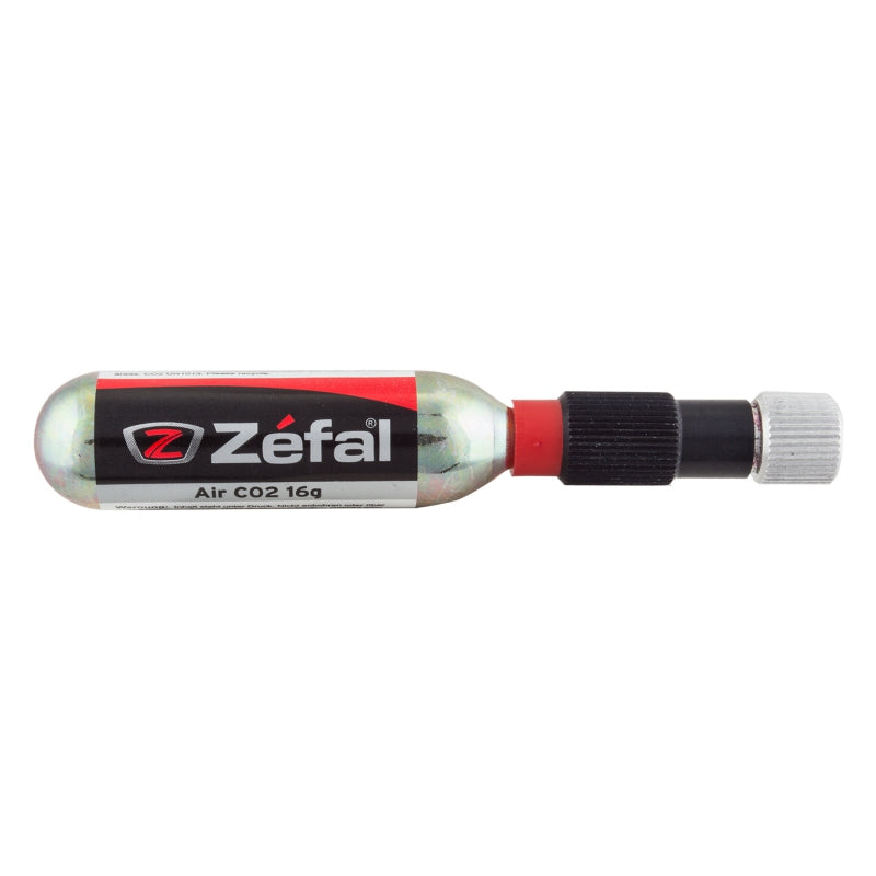 Zefal Co2 EZ Control Threaded PV/SV Silver 1 - 16g Alloy