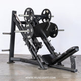 45 Degree Linear Leg Press Machine - Muscle D Fitness - Adjustable Angle Back Pad