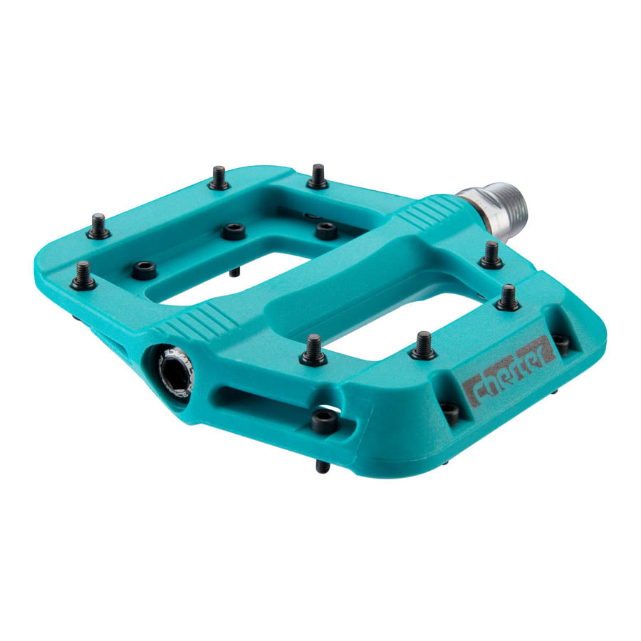 Race Face Chester (2023) Composite Pedals Turquoise